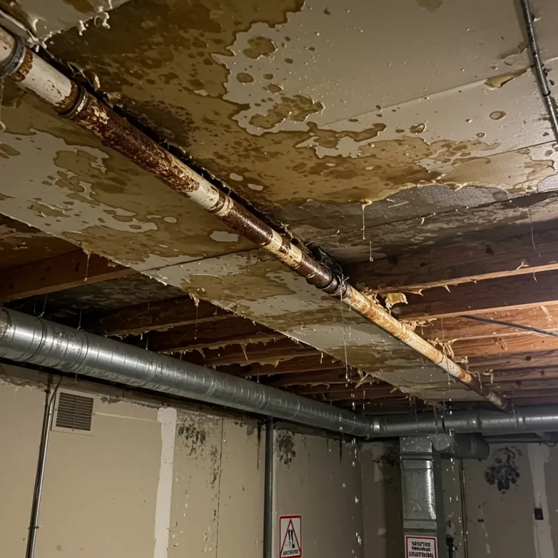 Ceiling Water Damage Repair in South Rockwood, MI
