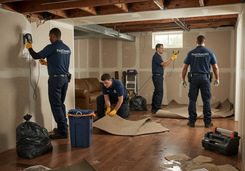 Flood DamageMaterial Assessment and Debris Removal process in South Rockwood, MI