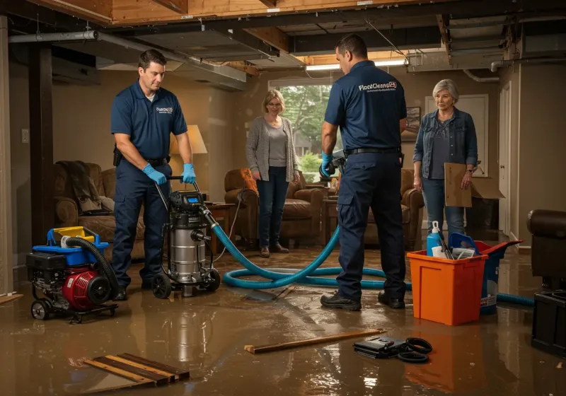 Basement Water Extraction and Removal Techniques process in South Rockwood, MI